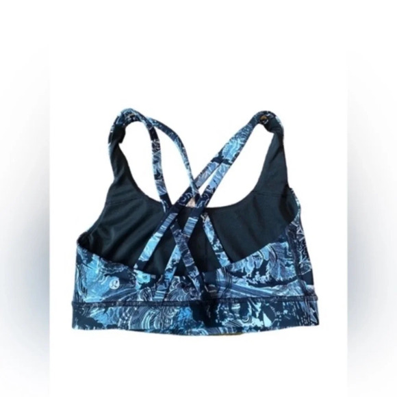 LULULEMON | Energy Bra Eternal Wave Starlight Black Sz 6 - Picture 8 of 8